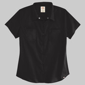 Women's Industrial Short Sleeve Work Shirt