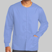 Unisex WorkFlex Snap Front Scrub Jacket