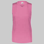 Girls Attain Wicking Sleeveless Jersey