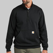 Midweight 1/4 Zip Mock Neck Sweatshirt