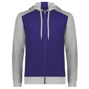Unisex Eco Revive™ Three-Season Triblend Fleece Full-Zip Hooded Sweatshirt