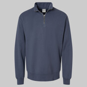Unisex Garment-Dyed Quarter-Zip Sweatshirt