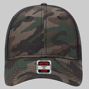 OTTO CAP® Camouflage 6 Panel Low Profile Mesh Back Trucker Hat