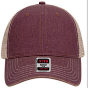 OTTO CAP® 6 Panel Low Profile Mesh Back Trucker Dad Hat