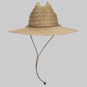 OTTO CAP® Straw Lifeguard Hat w/ Adjustable Cord