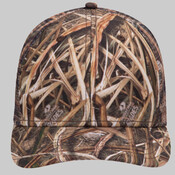 OTTO CAP® Mossy Oak Camouflage Superior Polyester Twill 6 Panel Low Profile Mesh Back Trucker Hat
