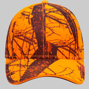 OTTO CAP® Mossy Oak Camouflage Sandwich Visor 6 Panel Low Profile Baseball Cap