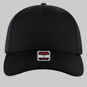 OTTO CAP® OTTO FLEX® Fitted 6 Panel Low Profile Mesh Back Trucker Hat