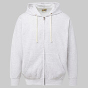 Unisex Vintage Fleece Full-Zip Hooded Sweatshirt