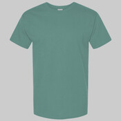 Unisex Pique Mock Neck Tee
