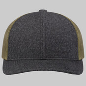 Melange Heather Low-Profile Trucker