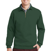 Super Sweats 1/4 Zip Sweatshirt with Cadet Collar